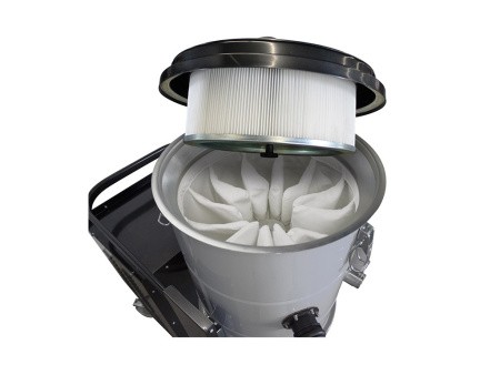 Промышленный пылесос HDC B 155P M, система фильтрации Промышленный пылесос HDC B 155P M, система фильтрации